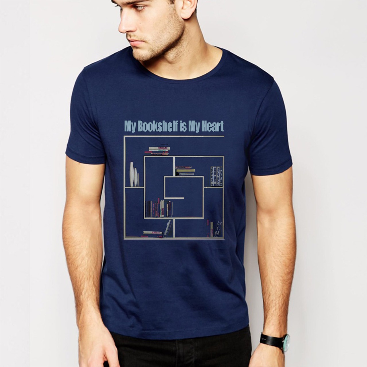 t-shirt design, book-self, boy-2336850.jpg