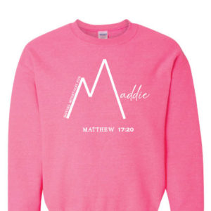 Pink Maddie Crewneck