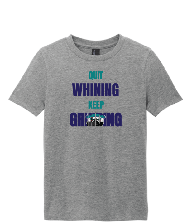 District Perfect Blend CVC Grey T-Shirt