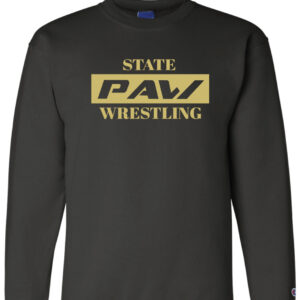 PAW State Black Crewneck