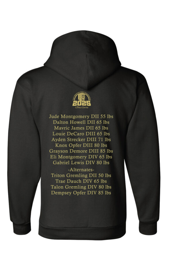 PAW State Black Hoodie - Image 2