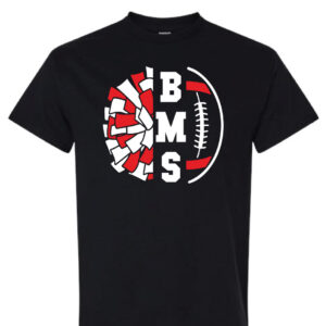 BMS Cheer Tee Shirt - Black