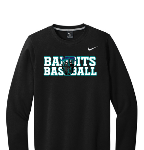 Nike Black Baseball Crewneck [Adult Only]