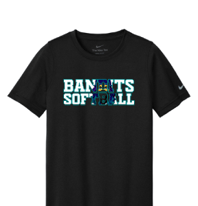 Nike Black Softball T Shirt [Adult / Youth]