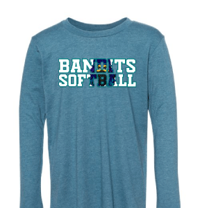 BB Long Sleeve Softball T Shirt [Adult / Youth]