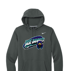 Softball Nike Club Fleece Grey Hoodie [Adult Only]