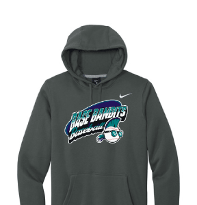 Baseball Nike Club Fleece Grey Hoodie [Adult Only]