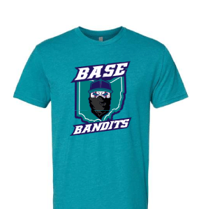 BB Baseball Teal T Shirt [Adult / Youth]