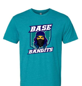 BB Softball Teal T Shirt [Adult / Youth]