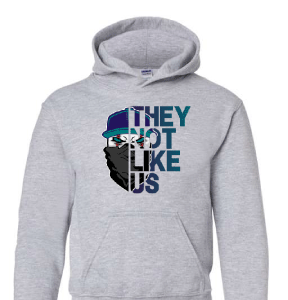 Baseball Grey Hoodie Sweatshirt [Adult / Youth]