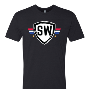 SW National Team Black Next Level CVC Tee Shirt