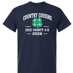 Erie County 4H Navy Tee Shirt
